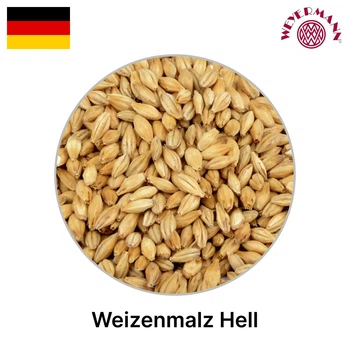 Солод пшеничный Wheat malt pale (Weizenmalz hell), EBC 3-5, 1кг