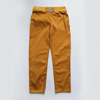 Брюки на резинке джинсовые для мальчика 110 см горчичные SmileTime Fashion (SK31-01)