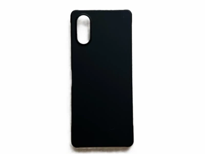 Захисний чохол-панель Black Matte для Sony Xperia 5 Mark V тонкий, чорний, матовий, високоякісний пластик