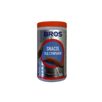 Лимацидний засіб BROS Snacol від слимаків 200г (НФ-00010643)