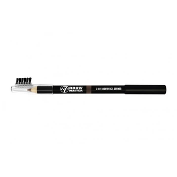 Карандаш для бровей W7 BROW MASTER 3 IN 1 PENCI- BMP Brown-1г.