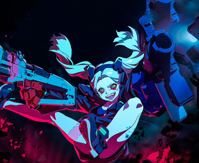 Килимок для мишки Cyberpunk: Edgerunners (Rebecca 1)