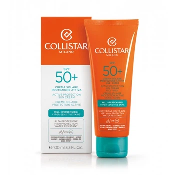 Средство для загара COLLISTAR CREMA SOLARE PROTEZIONE ATTIVA PELLI SENSIBILI SPF 50+100мл-K26097