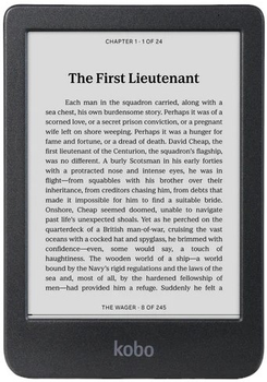 Електронна книга Kobo Clara BW 16GB Black (N365-KU-BK-K-EP)