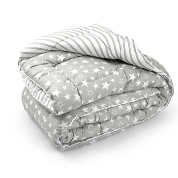 Одеяло Руно - Star Plus всесезонное серое евро 200x220 см 400 гр/м2 (21394)