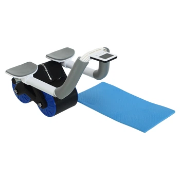 Тренажер роликовый для пресса SP-Sport AB Roller FI-9375 25x27x29 см Черно-синий