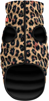 Куртка для собак WAUDOG Clothes малюнок "Леопард" XS30, В 43-46 см, С 27-30 см (403-4066collar)