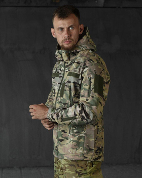 Тактична демісезонна куртка SoftShell 2XL мультикам (83823)