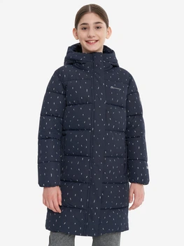 Підліткове зимове пухове пальто для дівчинки Outventure 131828-M1 146-152 см Синє (990054909599_2999001443962)