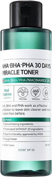 Tonik do twarzy Some By Mi AHA. BHA. PHA 30 Days Miracle dla skóry problematycznej 150 ml (8809326333661)