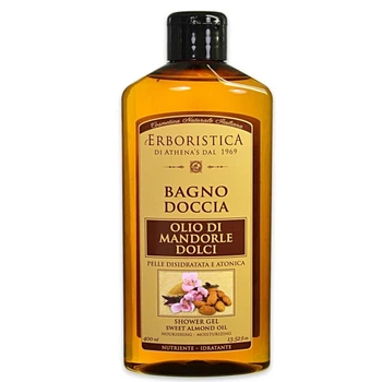 Гель-душ ATHENA'S L'ERBORISTICA MOUSSE DOCCIA ALL'OLIO DI MANDORLE DOLCI 400мл.