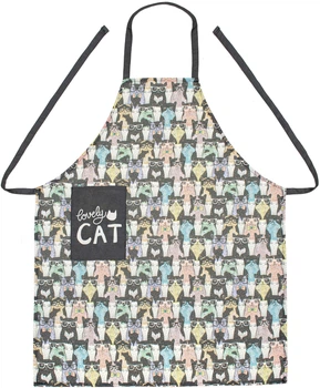 Фартук Home Line 68х80 см Lovely Cat Серый (182807 Hl)
