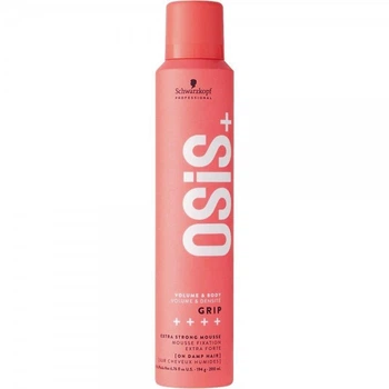 Мус для волосся SCHWARZKOPF OSIS+ GRIP Extreme Hold Mousse Ultra Strong-200мл.