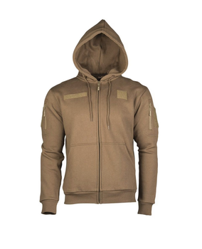 Кофта Sturm Mil-Tec Tactical Hoodie Zipper Coyote 2XL 11472019