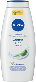 Гель-уход для душа NIVEA Крем и алоэ 750 мл (4006000009315/4005900648181)