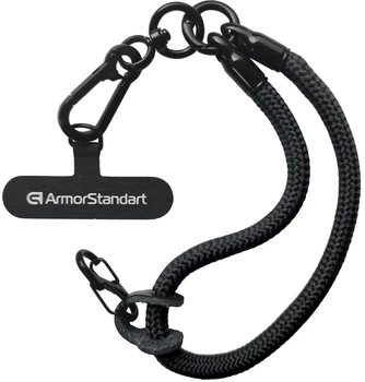 Ремінець для смартфона ArmorStandart S-Rope Black Onyx (ARM76103)