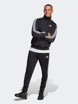 Komplet sportowy męski (bluza bez kaptura + spodnie) adidas IC6747 L Czarny (4066745488684)