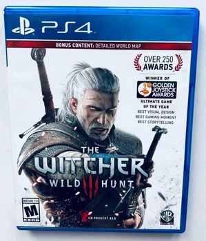The Witcher 3: Wild Hunt, английская версия - диск для PlayStation 4, Б/У