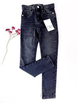 Джинсі Zara 152 см чорний артикул Л1035