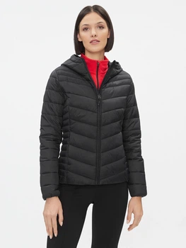 Пуховик зимовий короткий жіночий 4F Down Jacket F225 4FAW23TDJAF225-20S XS Чорний (5904698477432)
