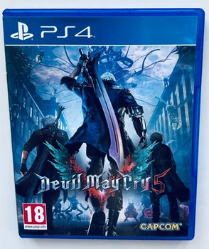 Devil May Cry 5, русские субтитры - диск для PlayStation 4, Б/У