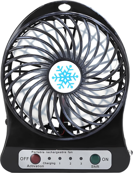 Вентилятор Mini Fan черный (r1063-22s)