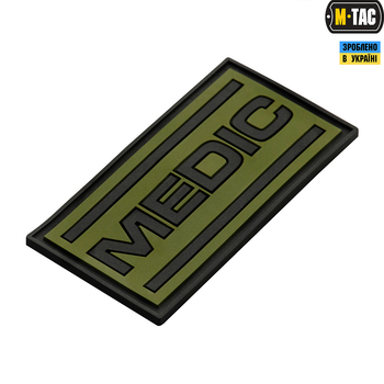 Нашивка M-Tac Medic PVC Olive/Black