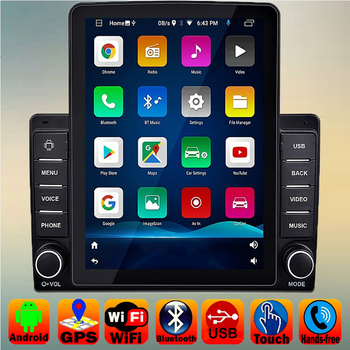 Автомагнітола 9.5" 2din GPS Android 10.1 Wi-Fi Bluetooth USB Tesla Style Pion-SВ 9580A