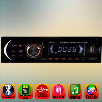 Автомагнітола 1 din USB microSD Fm Aux пульт Pion-SВ 2055