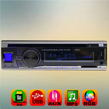 Автомагнітола 1din USB microSD Fm Aux пульт знімна панель Pion-SВ 1093