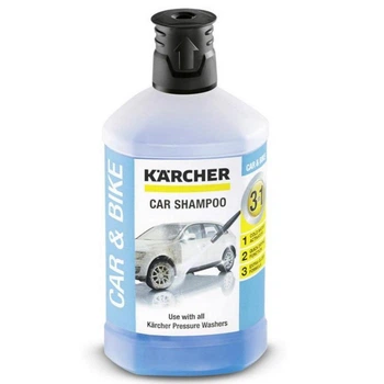 Засіб для мийок високого тиску Karcher автошампунь 3-в-1, Plug-n-Clean, 1л [58722]