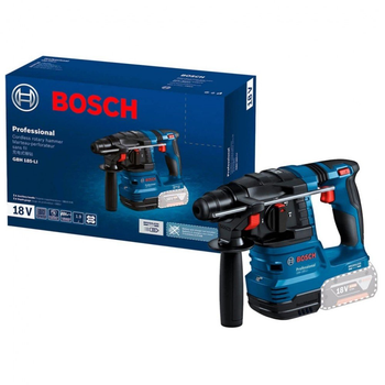 Перфоратор Bosch GBH 185-LI, 18В, SDS-Plus, 1.9Дж, безщеточный (без АКБ и ЗУ) (0.611.924.020)[58588]