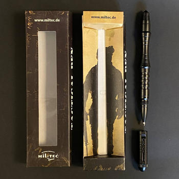 Тактична ручка Mil-Tec зі склобоєм Tactical Pen Black (15990002)