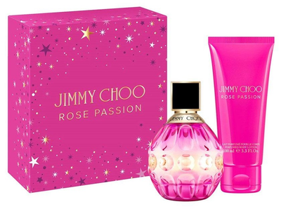 Zestaw damski Jimmy Choo Woda perfumowana Rose Passion 60 ml + Balsam do ciała 100 ml (3386460142670)