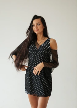 Накидка пляжна Чорна ODS Large 106-2