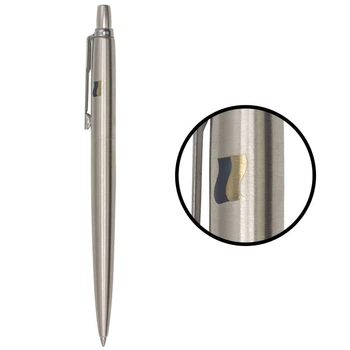 Ручка шариковая Parker JOTTER UKRAINE Stainless Steel CT BP Флаг сине-желтый Серебристый 16132_T008c2