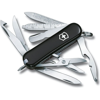 Нож Victorinox Minichamp 58мм/18функ/черный