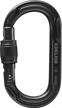 Карабін Edelrid Oval Power 2500 Screw Night (4028545156880)