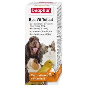 Беа Віт Тотал Beaphar Bea Vit Total вітамінний комплекс для домашніх тварин та птахів 50 мл