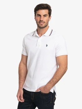 Поло довге чоловіче U.S. Polo Assn 11C578-9800A(White) XXL Біле (786660740097)