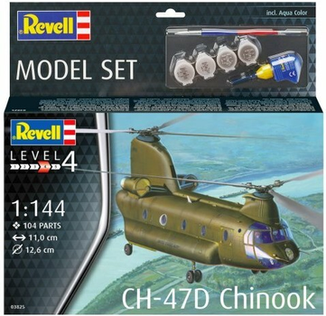 Модель літака Revell 63825 CH-47D Chinook у масштабі 1:144 (4009803638256)