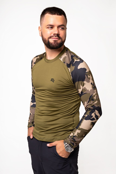 Тактична термофутболка ThermoX FURIOUS ARMY LS XXL (36160)