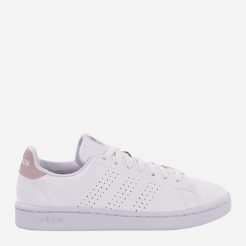 Tenisówki damskie skórzane adidas Advantage GW4847 36 Biały/Różowy (4064047676778)