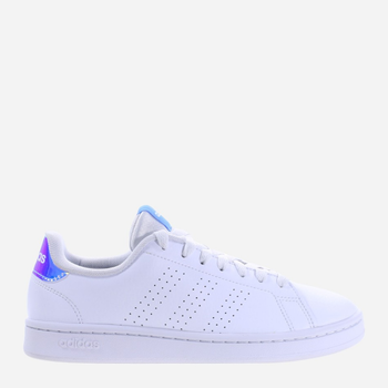 Tenisówki damskie z eko skóry adidas Advantage IF6117 36.5 Biały/Niebieski (4066764081699)