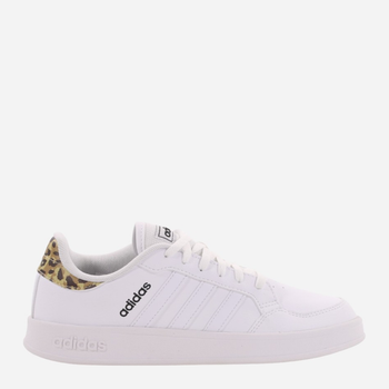 Tenisówki damskie z eko skóry adidas Breaknet GX7213 36 Biały/Brązowy (4065426208016)