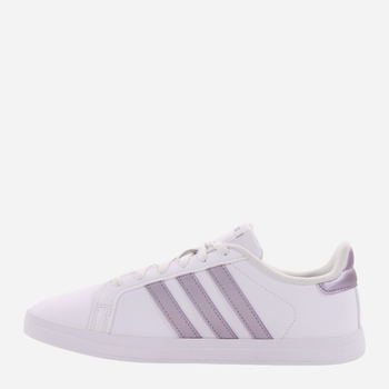 Sneakersy damskie do kostki adidas Courtpoint GY2183 36.5 Biały/Fioletowy (4065427322131)