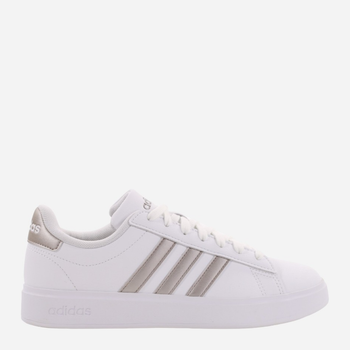 Tenisówki damskie z eko skóry adidas Grand Court 2.0 GW9215 37.5 Biały/Perłowy (4065426180831)