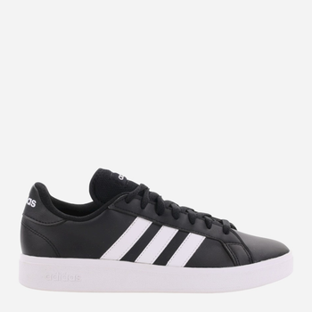 Tenisówki damskie z eko skóry adidas Grand Court Base 2 GW9262 36 Czarne (4065426736502)