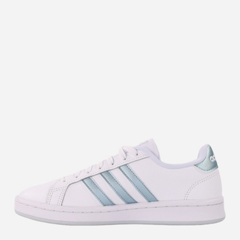 Tenisówki damskie skórzane adidas Grand Court H00698 36 Biały/Szary (4064047556964)