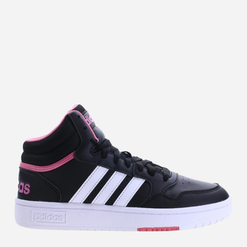 Sneakersy damskie za kostkę adidas Hoops 3.0 Mid W IG7896 36.5 Czarne (4066753848135)